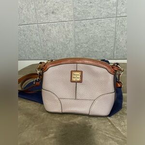 Dooney & Bourke, Mini Domed Crossbody. Color: Oyster